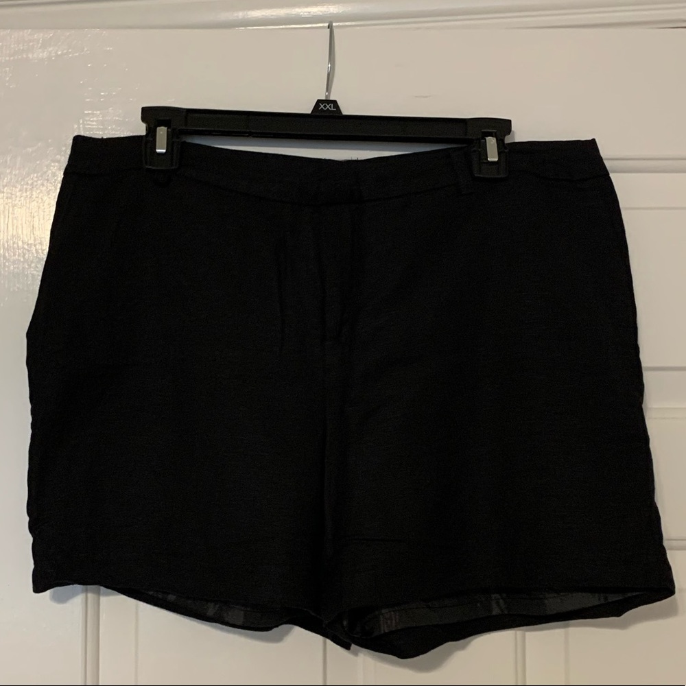 Grace Elements black dressy shorts size Large